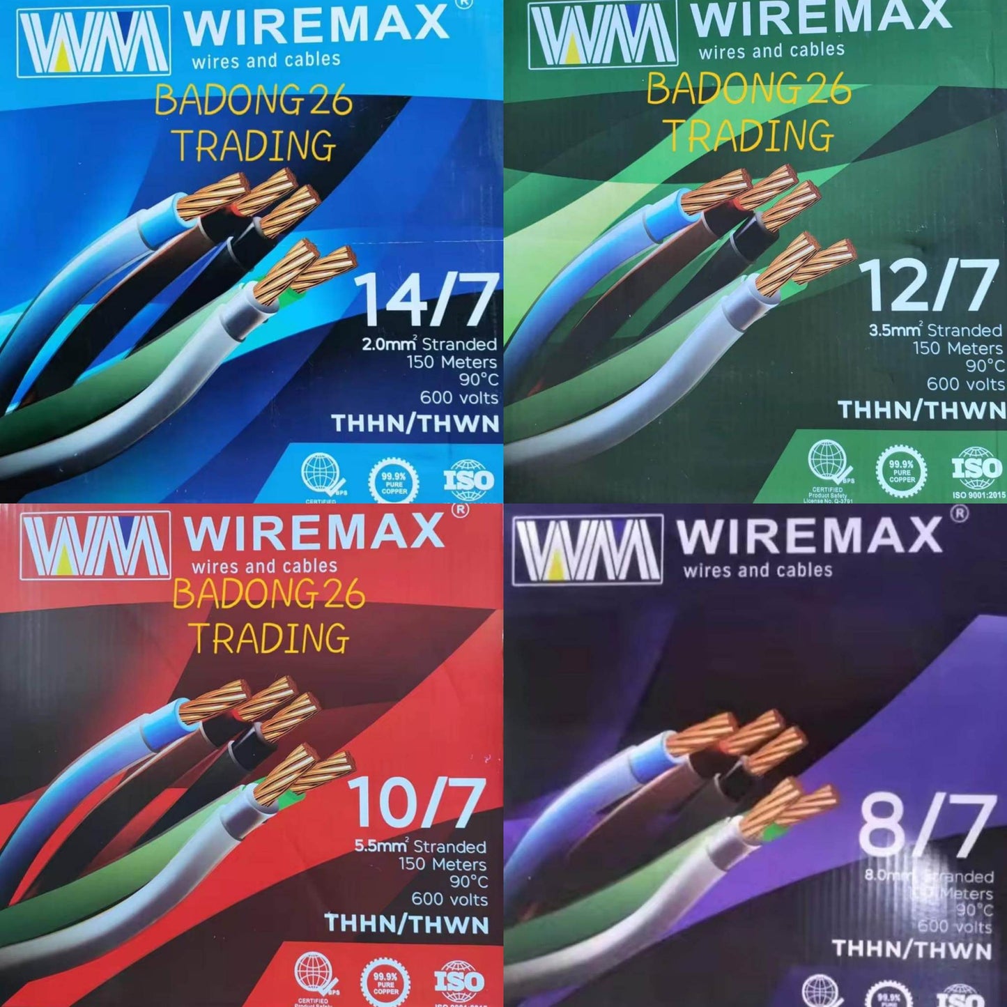WIREMAX/POWERFLEX THHN WIRE 150 METERS