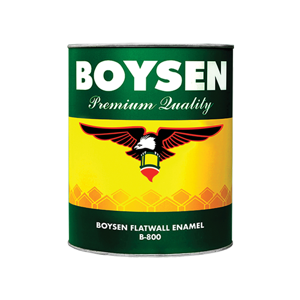 BOYSEN® FLAT ENAMEL WHITE 16L B-800