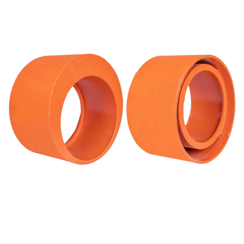 BIOPIPE® PVC ORANGE FITTINGS