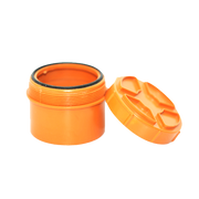 BIOPIPE® PVC ORANGE FITTINGS