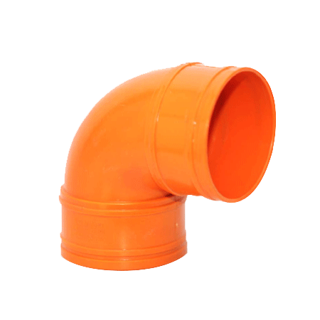 BIOPIPE® PVC ORANGE FITTINGS