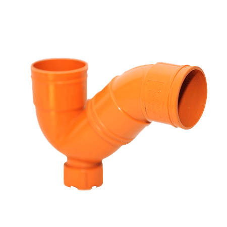 BIOPIPE® PVC ORANGE FITTINGS