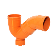 BIOPIPE® PVC ORANGE FITTINGS